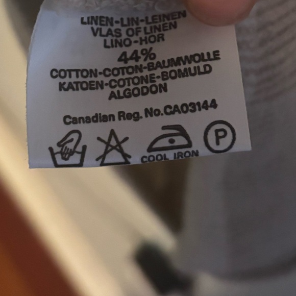 Vintage Linen Cottagecore Boho Prairie Lace Short Sleeve Sweater Large - Picture 8 of 8